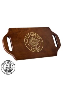 Double Handed Wooden Mirror, Captain Fawcett